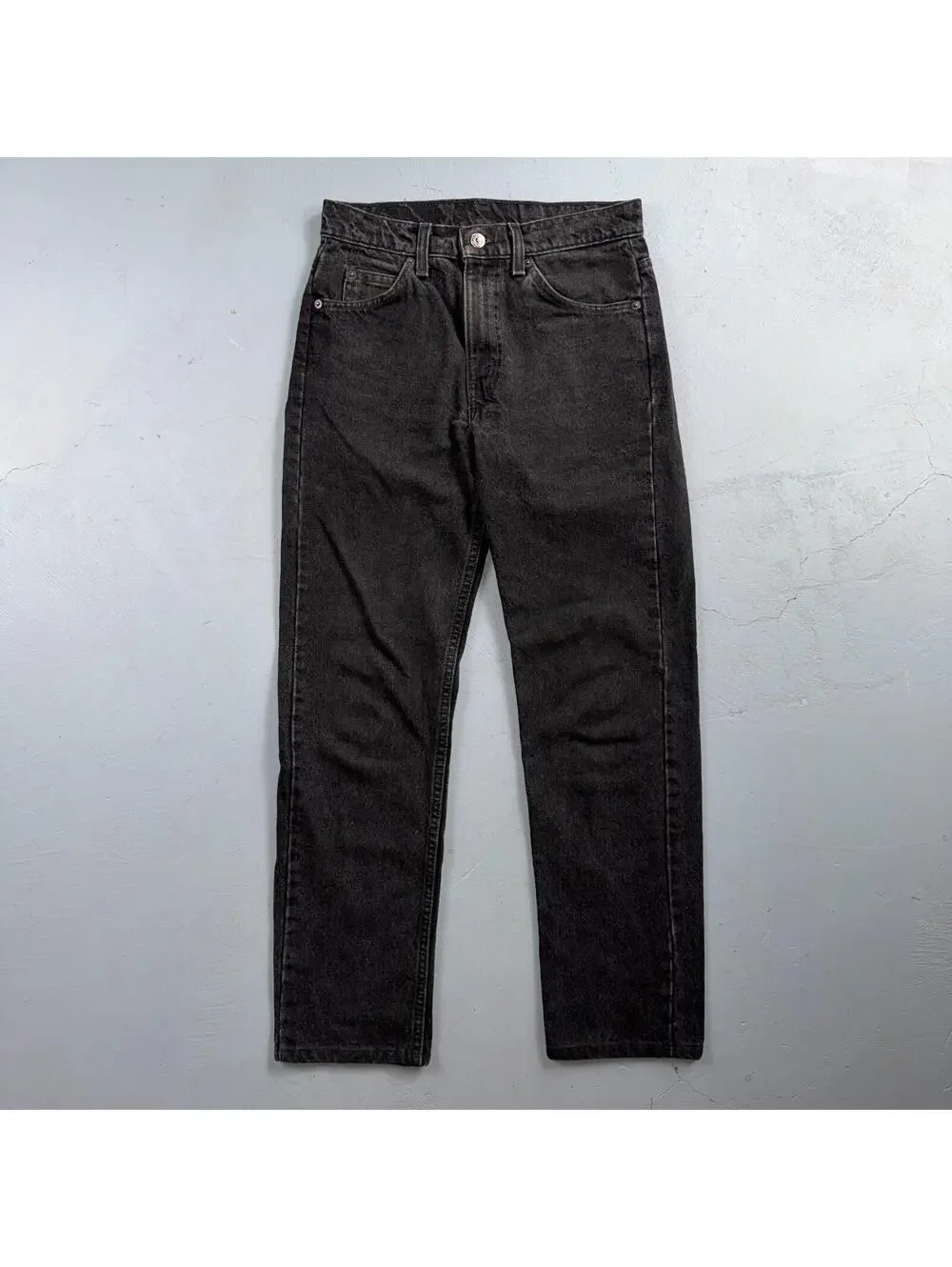 Levis 505 Vintage 90s 40505 Orange Tab Black Jeans 29x32 USA 1990s Act 28x28